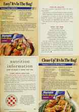 Better Homes & Gardens October 1994 Magazine Article: Nutrition information