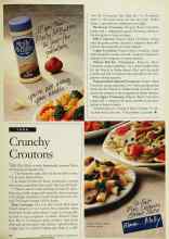 Better Homes & Gardens October 1994 Magazine Article: Crunchy Croutons