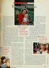 Better Homes & Gardens October 1994 Magazine Article: Everyday Heroes