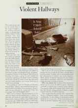 Better Homes & Gardens November 1994 Magazine Article: Violent Hallways