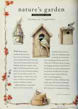 Better Homes & Gardens November 1994 Magazine Article: Nature's garden