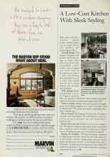 Better Homes & Gardens November 1994 Magazine Article: A Low-Cost Kitchen With Sleek Styling