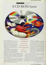 Better Homes & Gardens December 1994 Magazine Article: A CD-ROM Santa