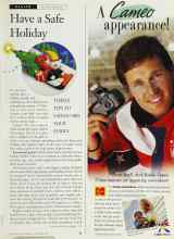 Better Homes & Gardens December 1994 Magazine Article: Have a Safe Holiday