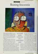 Better Homes & Gardens December 1994 Magazine Article: Beating Insomnia