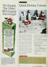 Better Homes & Gardens December 1994 Magazine Article: Quick Holiday Cutouts