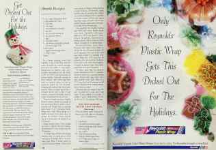 Better Homes & Gardens December 1994 Magazine Article: Page 180