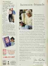 Better Homes & Gardens January 1995 Magazine Article: Between friends