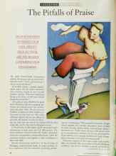 Better Homes & Gardens January 1995 Magazine Article: The Pitfalls of Praise