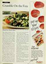 Better Homes & Gardens January 1995 Magazine Article: Crumble On the Feta