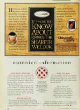Better Homes & Gardens January 1995 Magazine Article: Nutrition information