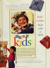 Better Homes & Gardens January 1995 Magazine Article: B H & G kids