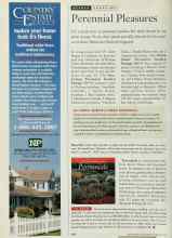 Better Homes & Gardens February 1995 Magazine Article: Perennial Pleasures