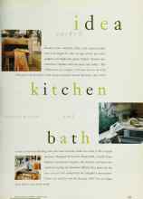 Better Homes & Gardens February 1995 Magazine Article: Idea packed kitchen and bath