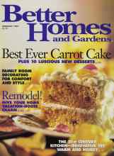 Better Homes & Gardens February 1995 Magazine Cover