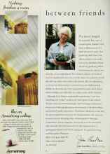 Better Homes & Gardens March 1995 Magazine Article: Between friends