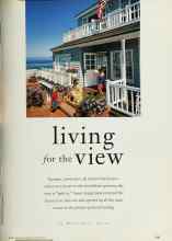 Better Homes & Gardens March 1995 Magazine Article: Living for the view