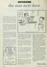 Better Homes & Gardens April 1995 Magazine Article: The man next door