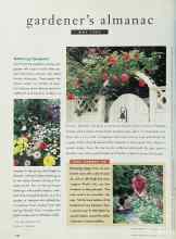 Better Homes & Gardens May 1995 Magazine Article: TEST GARDEN TIP