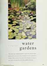 Better Homes & Gardens May 1995 Magazine Article: Water gardens