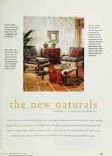 Better Homes & Gardens May 1995 Magazine Article: The new naturals