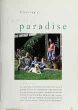 Better Homes & Gardens June 1995 Magazine Article: Creating a family paradise