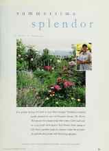 Better Homes & Gardens June 1995 Magazine Article: Summertime splendor