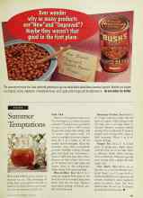 Better Homes & Gardens June 1995 Magazine Article: Summer Temptations
