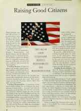 Better Homes & Gardens July 1995 Magazine Article: Raising Good Citizens