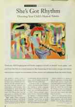 Better Homes & Gardens July 1995 Magazine Article: She's Got Rhythm