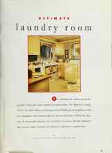 Better Homes & Gardens July 1995 Magazine Article: ULTIMATE laundry room