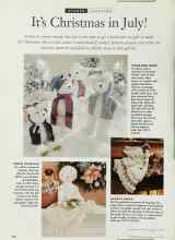 Better Homes & Gardens July 1995 Magazine Article: It's Christmas in July!