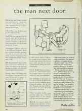 Better Homes & Gardens July 1995 Magazine Article: the man next door