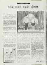 Better Homes & Gardens August 1995 Magazine Article: The man next door