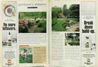 Better Homes & Gardens August 1995 Magazine Article: Gardener's almanac