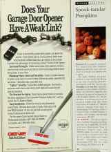 Better Homes & Gardens September 1995 Magazine Article: Spook-tacular Pumpkins