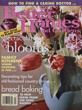 Better Homes & Gardens October 1995 Magazine Cover