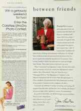 Better Homes & Gardens October 1995 Magazine Article: Between friends