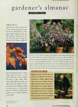 Better Homes & Gardens October 1995 Magazine Article: Falling leaves