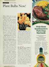 Better Homes & Gardens October 1995 Magazine Article: Plant Bulbs Now!