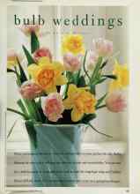Better Homes & Gardens October 1995 Magazine Article: Bulb weddings