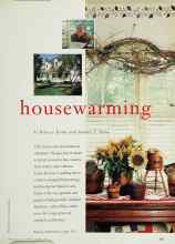 Better Homes & Gardens October 1995 Magazine Article: Housewarming