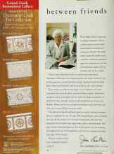 Better Homes & Gardens November 1995 Magazine Article: Between friends