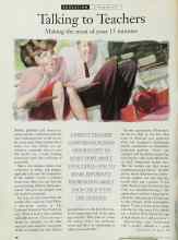 Better Homes & Gardens November 1995 Magazine Article: Talking to Teachers