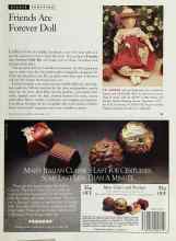 Better Homes & Gardens November 1995 Magazine Article: Friends Are Forever Doll