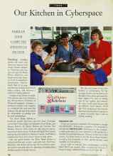 Better Homes & Gardens November 1995 Magazine Article: Our Kitchen in Cyberspace