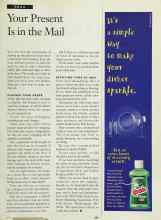 Better Homes & Gardens November 1995 Magazine Article: Your Present Is in the Mail