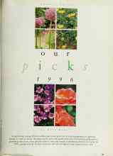 Better Homes & Gardens January 1996 Magazine Article: Our picks 1996