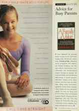 Better Homes & Gardens February 1996 Magazine Article: Advice for Busy Parents
