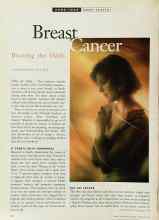 Better Homes & Gardens February 1996 Magazine Article: Breast Cancer